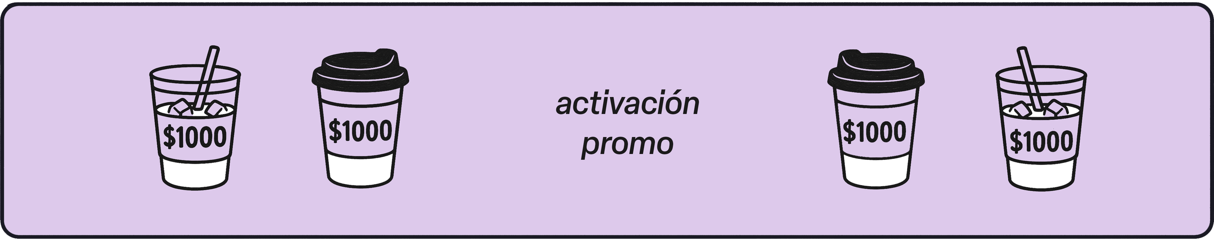 Café a luca promoción
